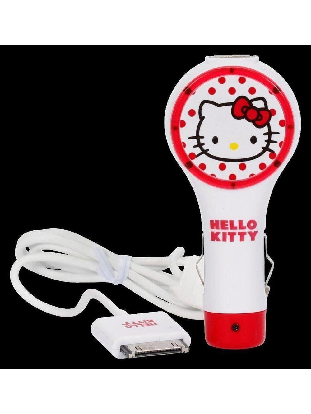 Hello Kitty 2.1A Single Port USB Car Charger for iPad/iPhone/iPod w/USB to 30pin